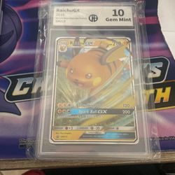 Raichu GX Pokemon Card