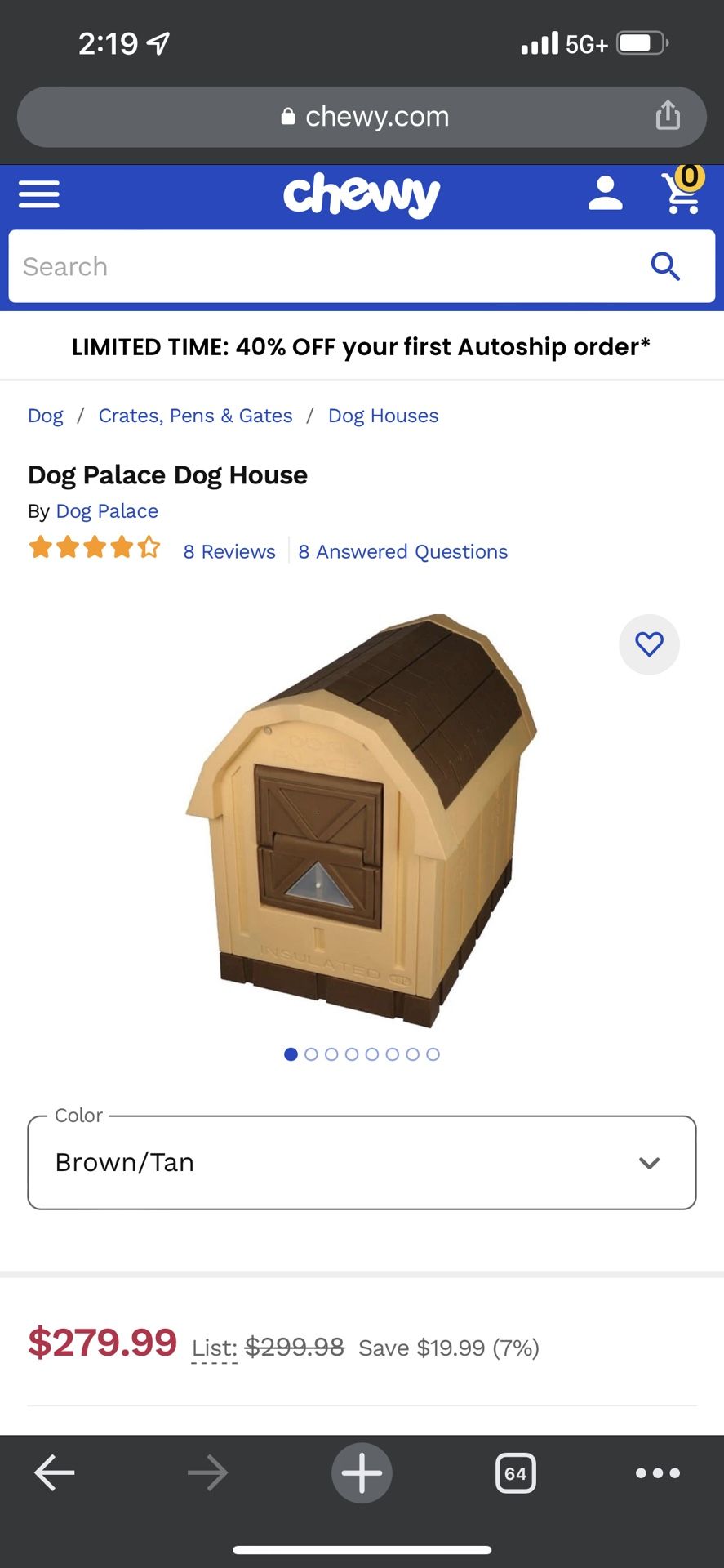 Insulated Dog house For Large Dogs 