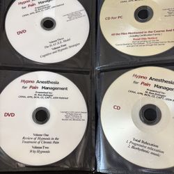 Hypnosis Course DVD- Hypno anesthesia For Pain and weight Loss