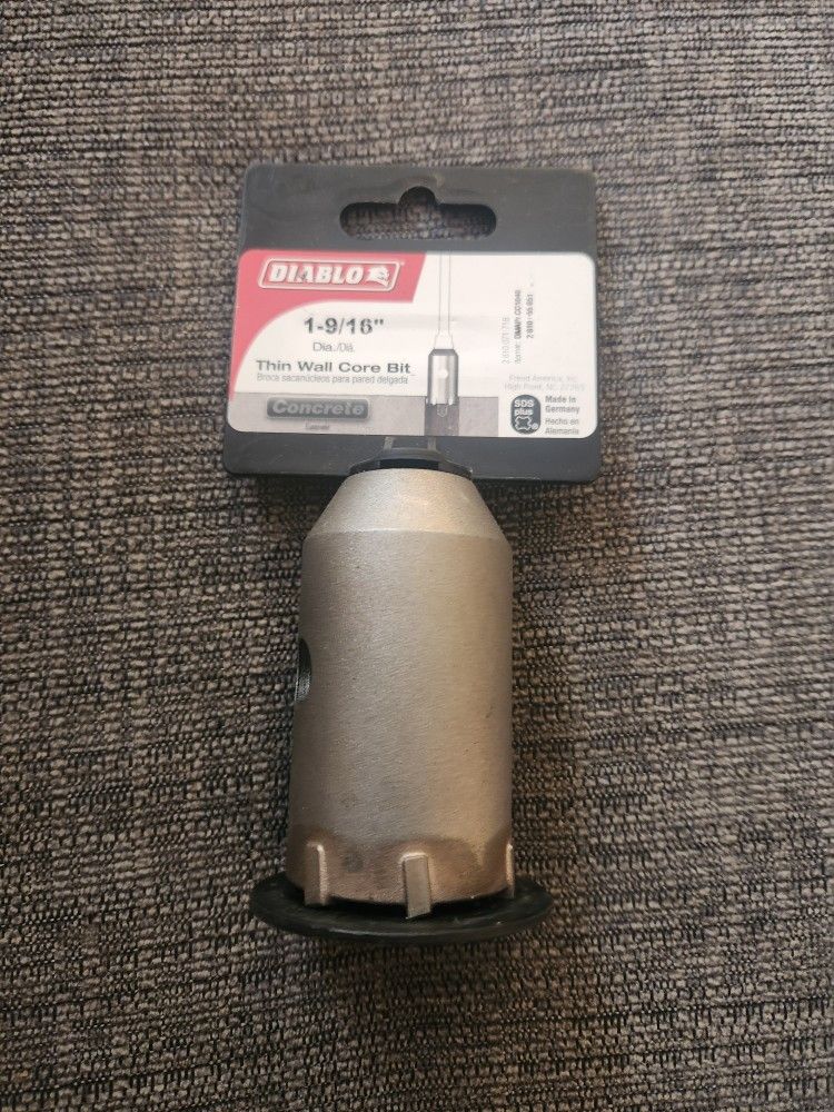 DIABLO THIN WALL CORE BIT (1-9/16")