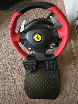 Thrustmaster Ferrari 458 Spider Xbox One and Xbox XS Steering Wheel and Pedals