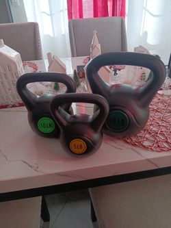 Kettle Weights 5/10/15 Lbs Set 