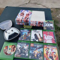 White edition Xbox One, white edition Magnetic Controller, 10 Great Games Of Choose. $280! The Lowest Firm Price. All work 100% can be tested
