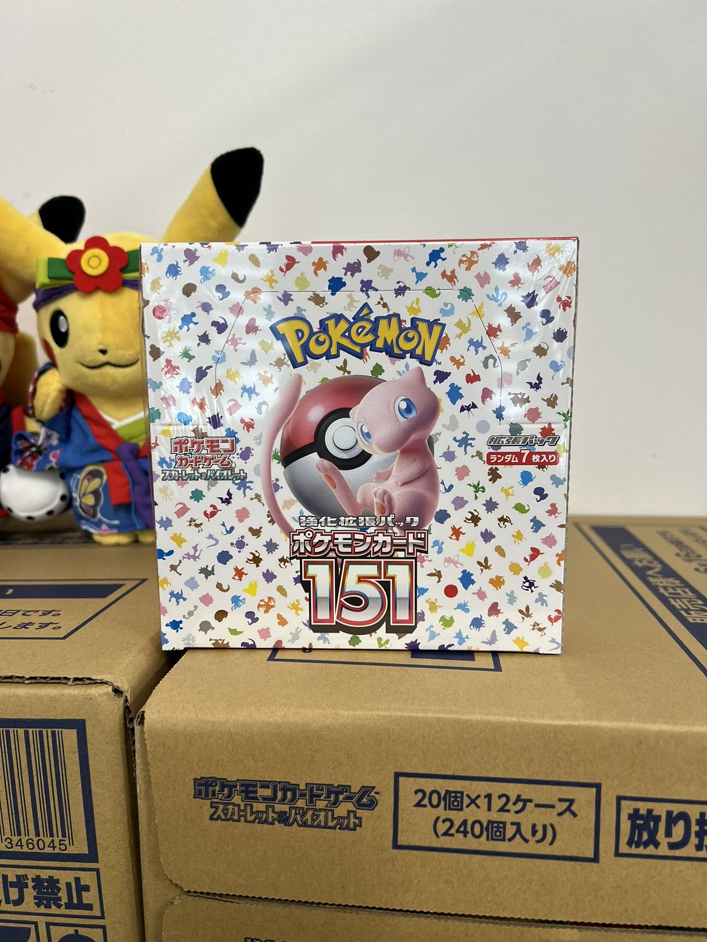 Pokemon 151 Japanese Booster Box 