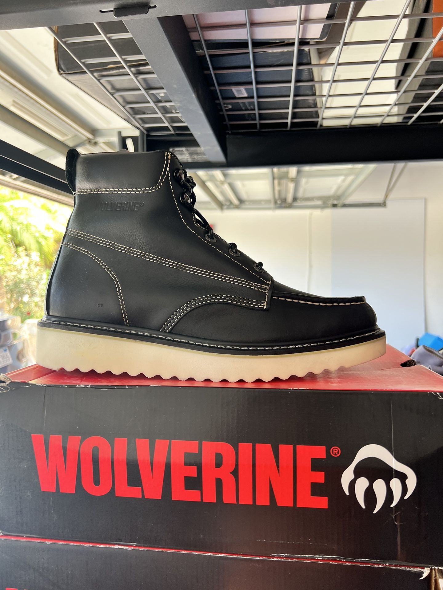 Wolverines Soft Toe Work Boot/Bota De Trabajo Wolverine Sin
