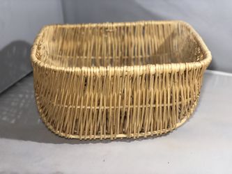 Larger rattan deep storage basket or planter