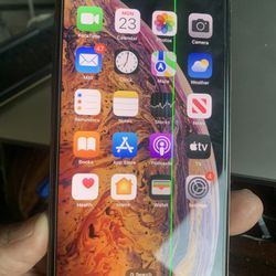 iPhone Ms Max As Is 512 Has Line In Screen Unlocked