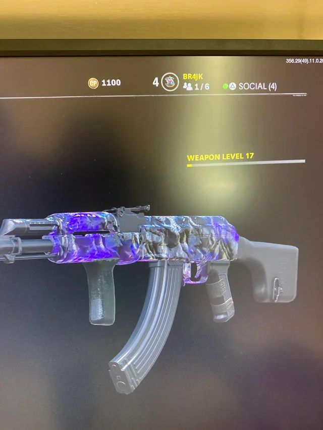 Cod Account With Dark Matter Gun Wrap