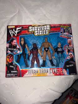 WWF/WWE action figures set