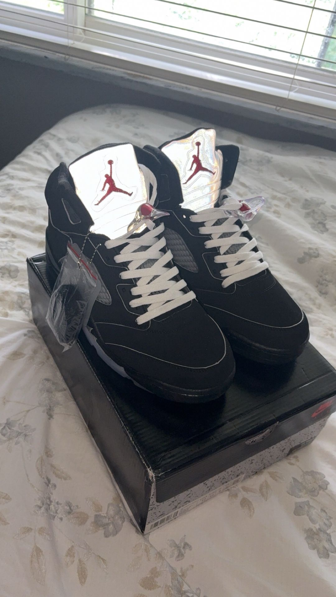 Metallic Jordan 5s