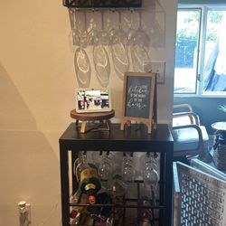Wine Bar And Rack