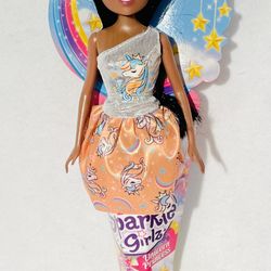 ZURU Sparkle Girlz African American Unicorn Princess Doll (11.5 inch) NEW