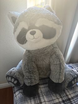 Raccoon plush jumbo