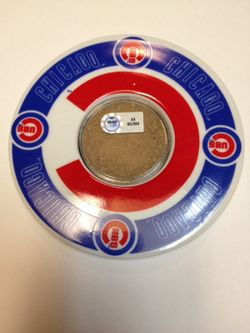 Chicago Cubs GAME USED Wrigley Field Infield Dirt w/COA