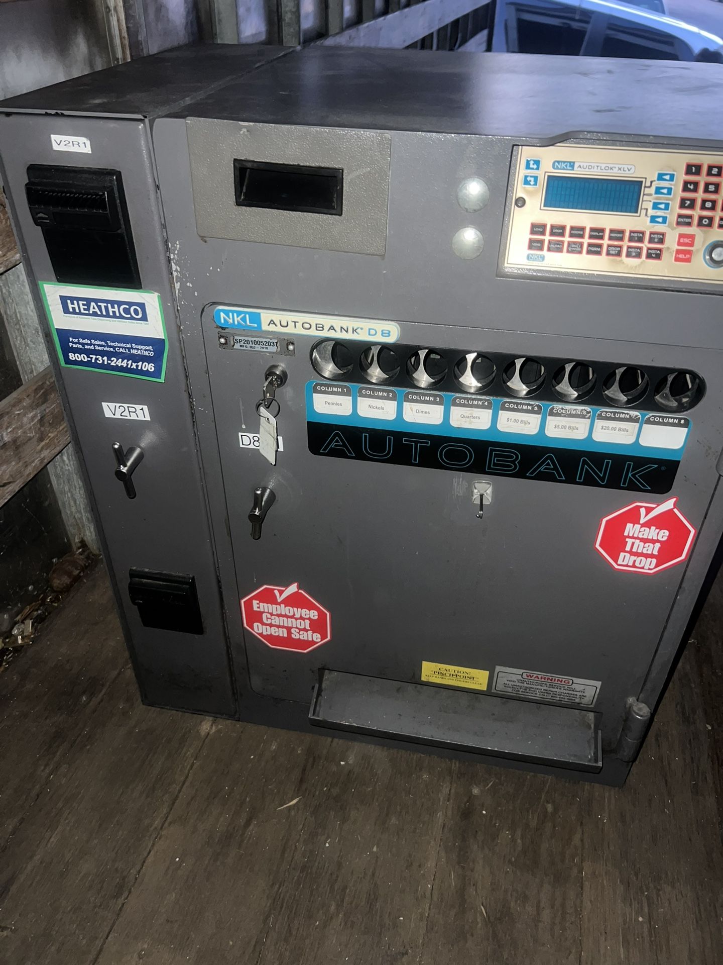 NKL Auto bank d8 Commercial Safe
