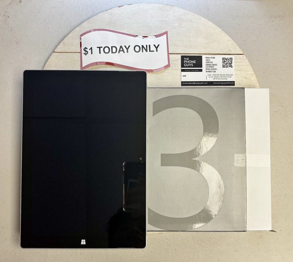 Microsoft Surface Pro 3  10.8" Tablet - Pay $1 DOWN AVAILABLE - NO CREDIT NEEDED