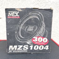 Mtx Subwoofer 10 Inch Sub Car Audio Brand New Old School Only $100