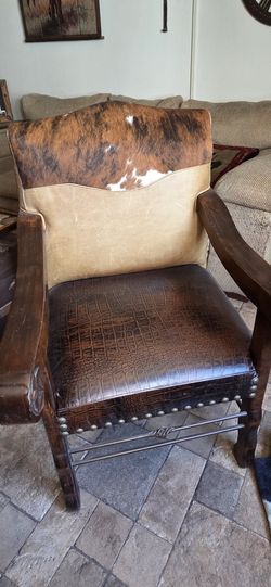 Cow Antique Chair