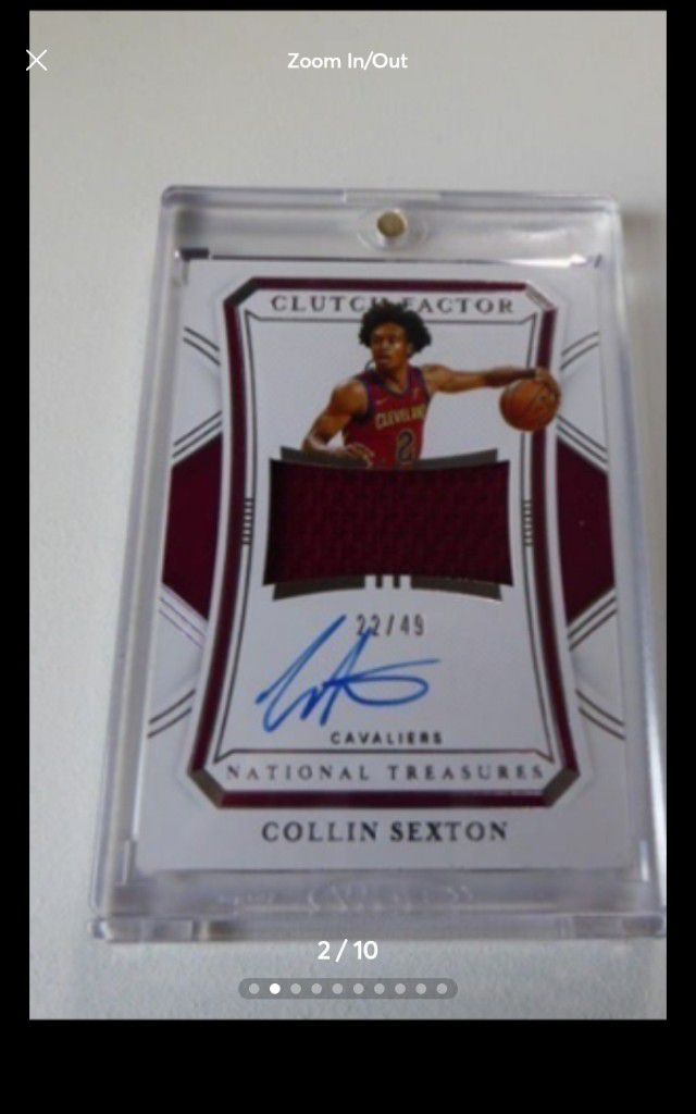 Collin Sexton And Rory Sparrow Cards 