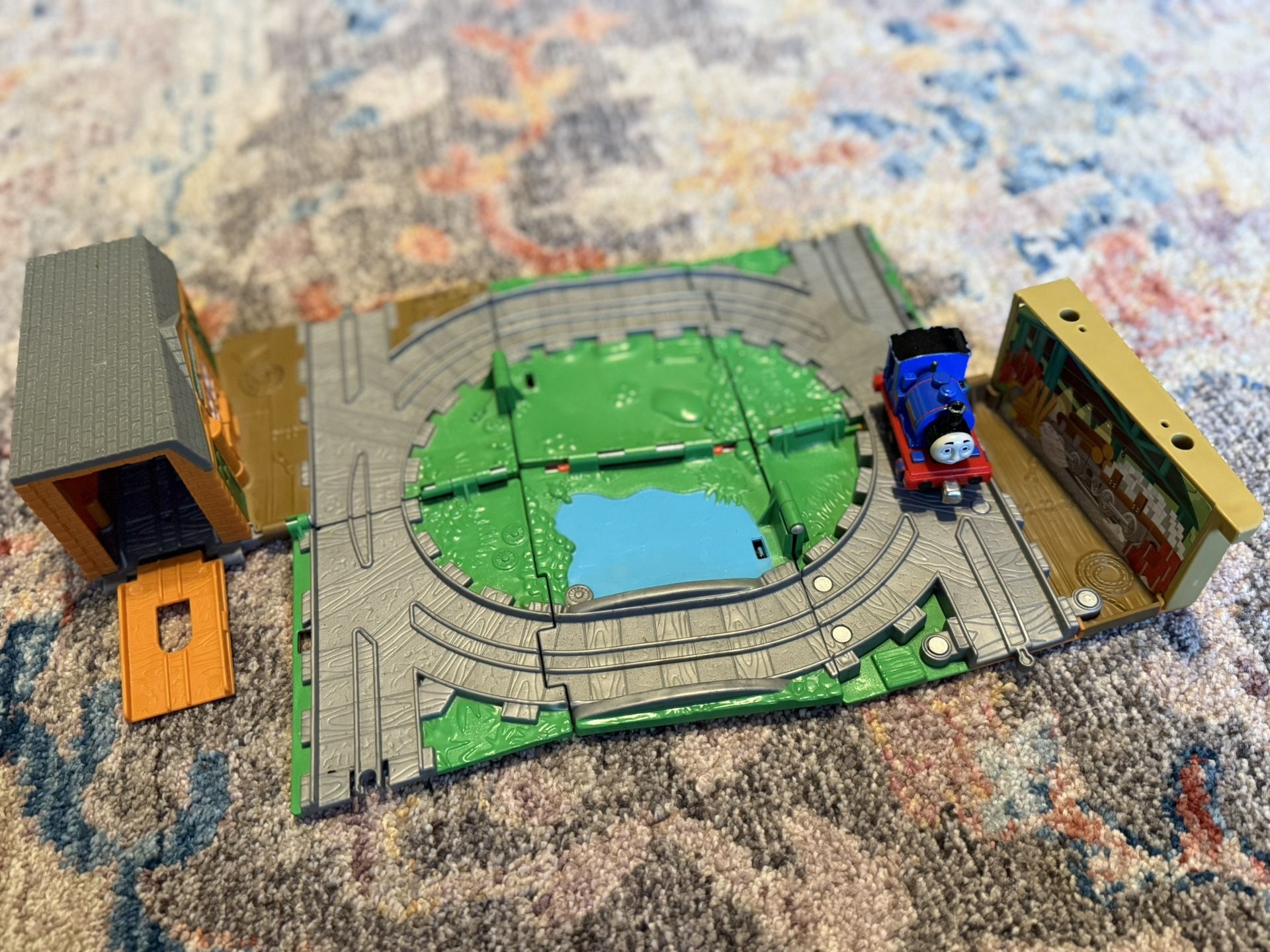 Thomas and Friends Train Stop Folding Take N Play