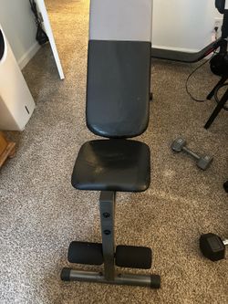 Adjustable weight bench