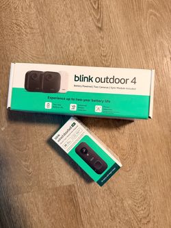Blink cámara and door bell