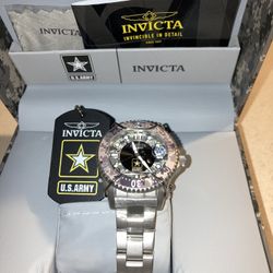 Invicta Grand Diver Army Watch