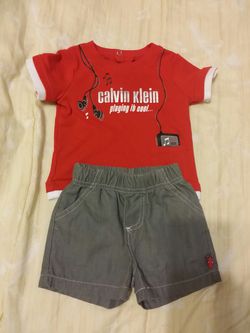 Calvin klein ,,ropa de bebe, ,0-3 for Sale in - OfferUp