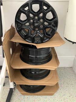 Ford Gloss Black Alloy Wheels Set of 4