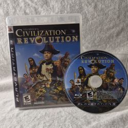 Sid Meier's Civilization Revolution Playstation 3 (2K, 2008) Case and Game Disc