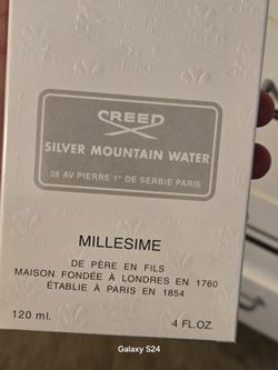 Creed Silver Mountain Water 4.0floz