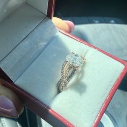 Lab-Grown Diamond Engagement Ring – 18K White Gold – IGI Certified