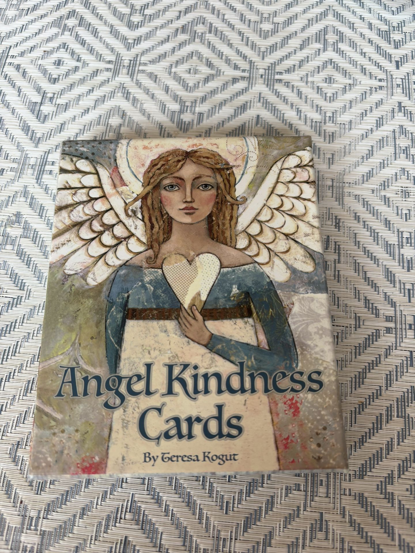Angel Cards Double Sided 52 Cards In Box Gently Used Very Uplift