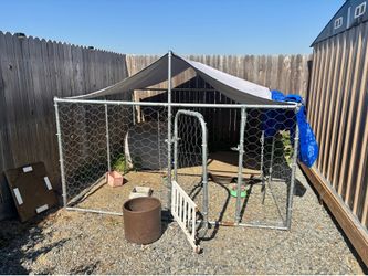 Dog outdoor kennel