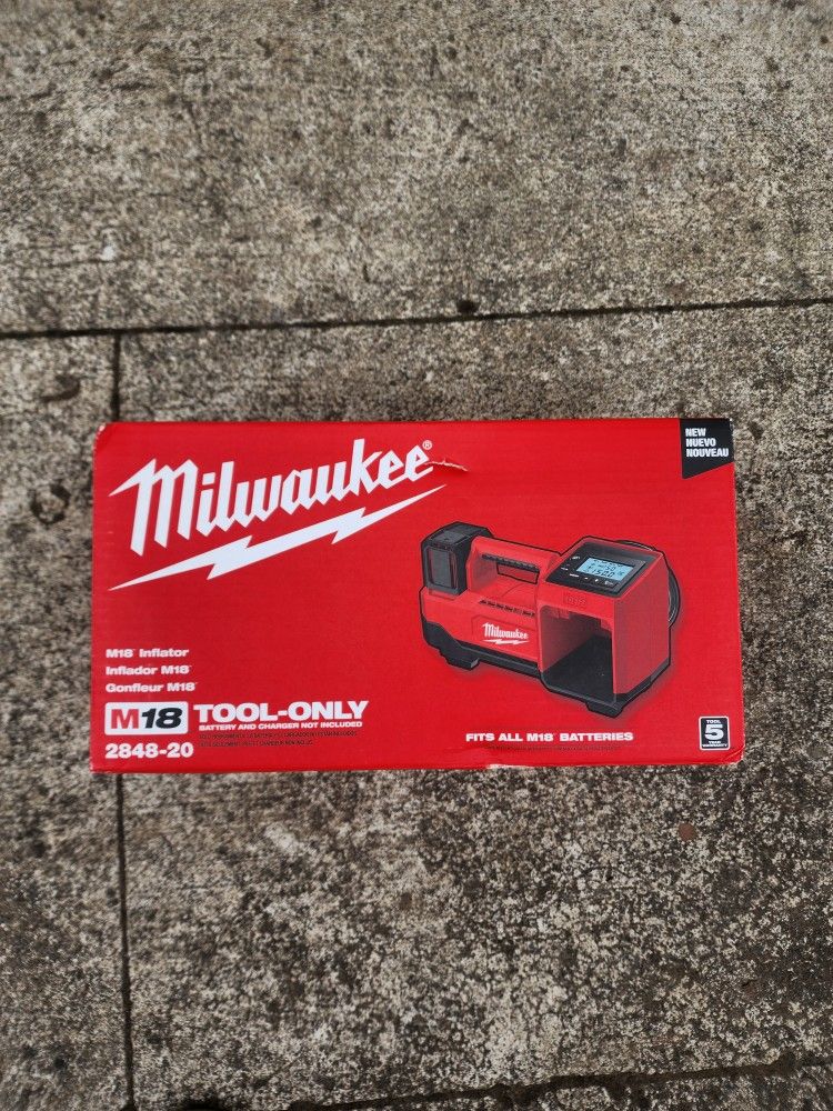 Milwaukee M18 Inflator