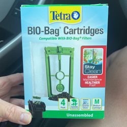 Bio Bag Cartridges (Tetra) 4 Pack
