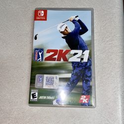 2k21 PGA Gold For Nintendo Switch 