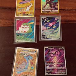 Pokemon Illustration Rares Full Art & EX cards