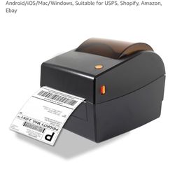 MR.BOSS Bluetooth Thermal Shipping Label Printer, Wireless 4x6 Label Printer for Shipping Packages, Compatible with Android/iOS/Mac/Windows, Suitable 