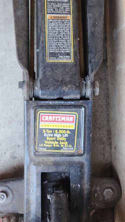 Craftsman car jack