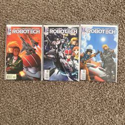 Robotech Comic Books 0-2