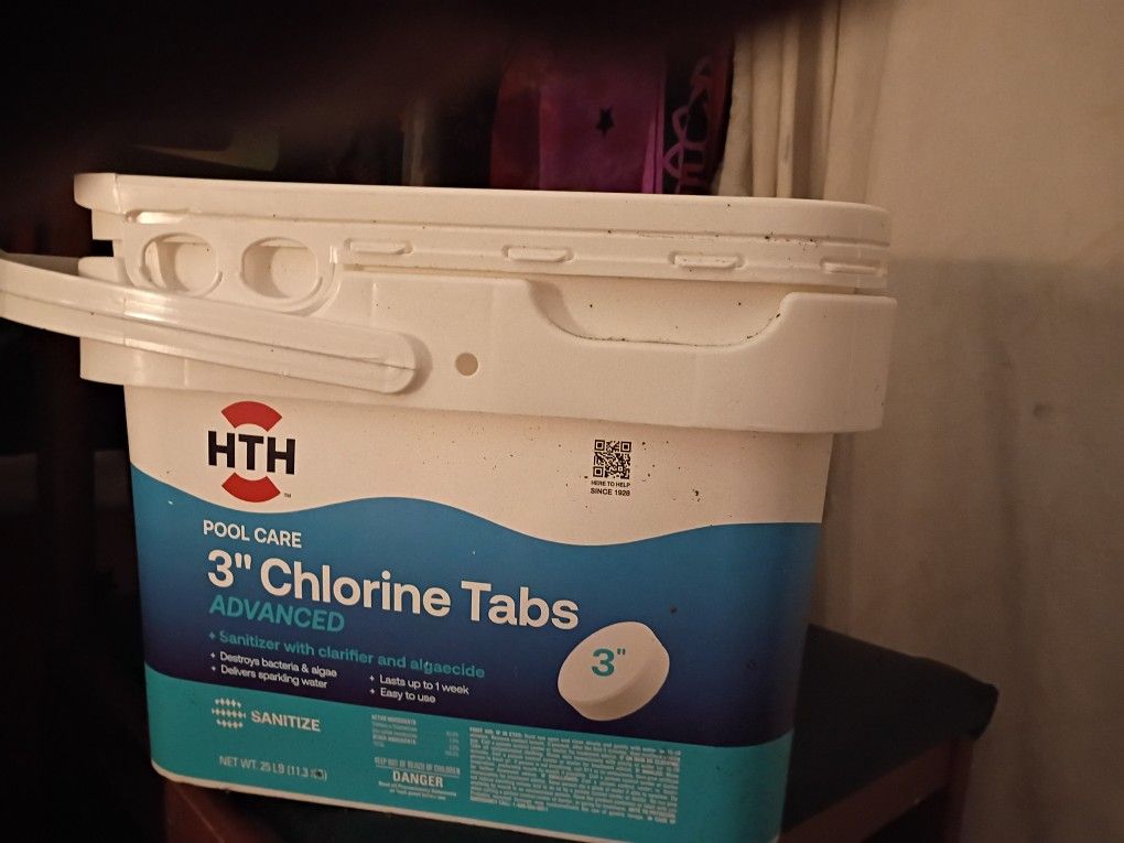 HTH 3" Chlorine Tabs 