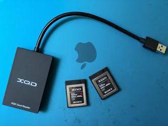 SONY 120GB XQD Cards & Reader Set: