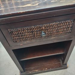 Nite Stand With Small Drawer 