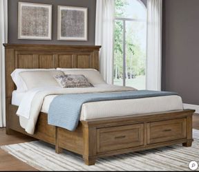 new in a box King Pierson Storage Bed
