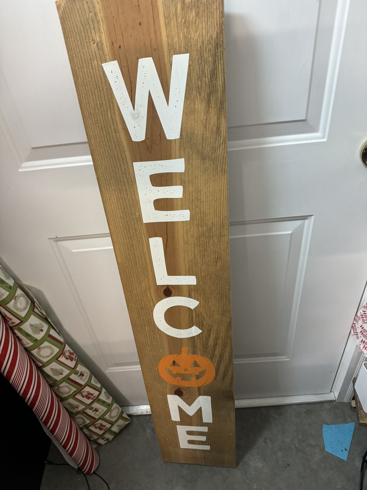 Halloween Welcome Sign
