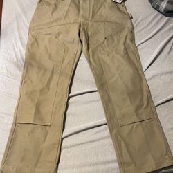 Columbia Real Tree Work Pants Double Knee PHG Size 38x30