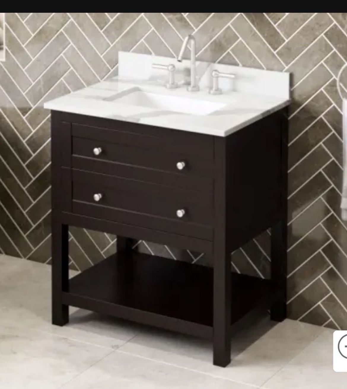 30’’ vanity