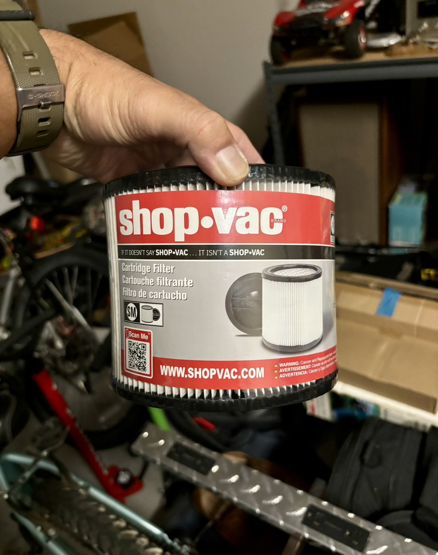 SHOP-VAC Filter Small Item# 90398