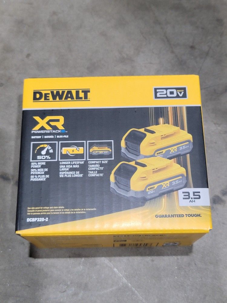 Dewalt Power Stack Batteries
